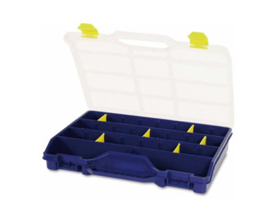 ESTUCHE CON 21 SEPARADORES MOVILES 378X290X61MM AZUL 46-26 REF.146008