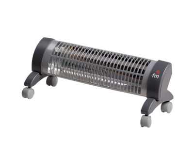 ESTUFA ELECT. SUELO C/RUEDAS MOD.2302-R 600/1200W